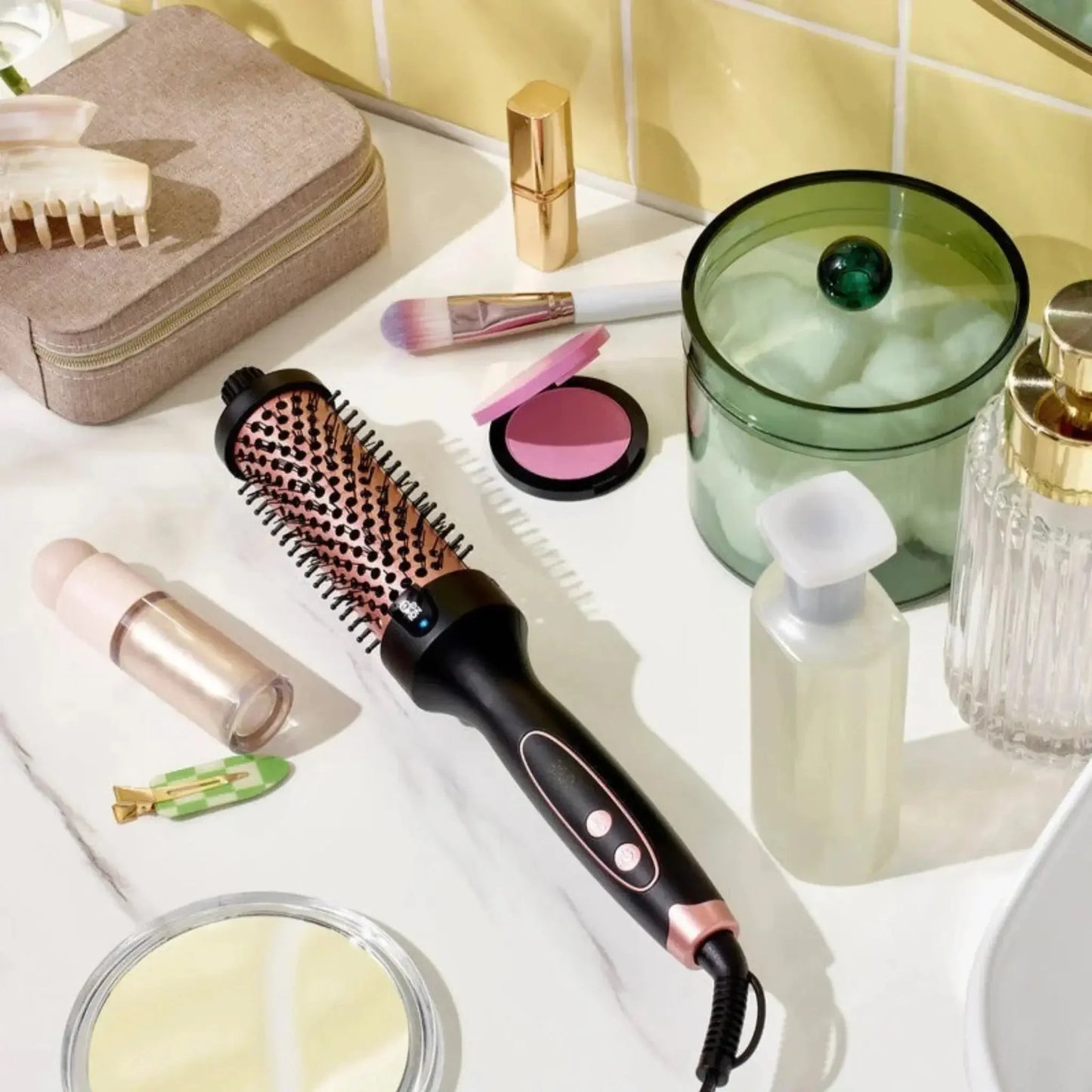 IonGlow Thermal Brush - HAIRLUXE.IN